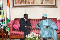 Diplomatie : Rencontre entre Ouattara et Obassanjo lundi soir à Abidjan